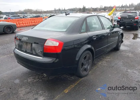 2005 Audi A4 1.8T from USA, damaged, VIN WAULC68E85A047024